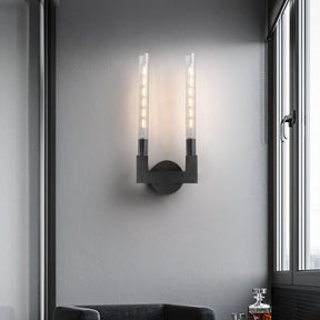 Candle Shape Double Wall Sconce