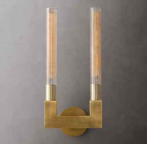 Candle Shape Double Wall Sconce