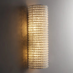 Aurola Clear Crystal Wall Sconce 1036"H