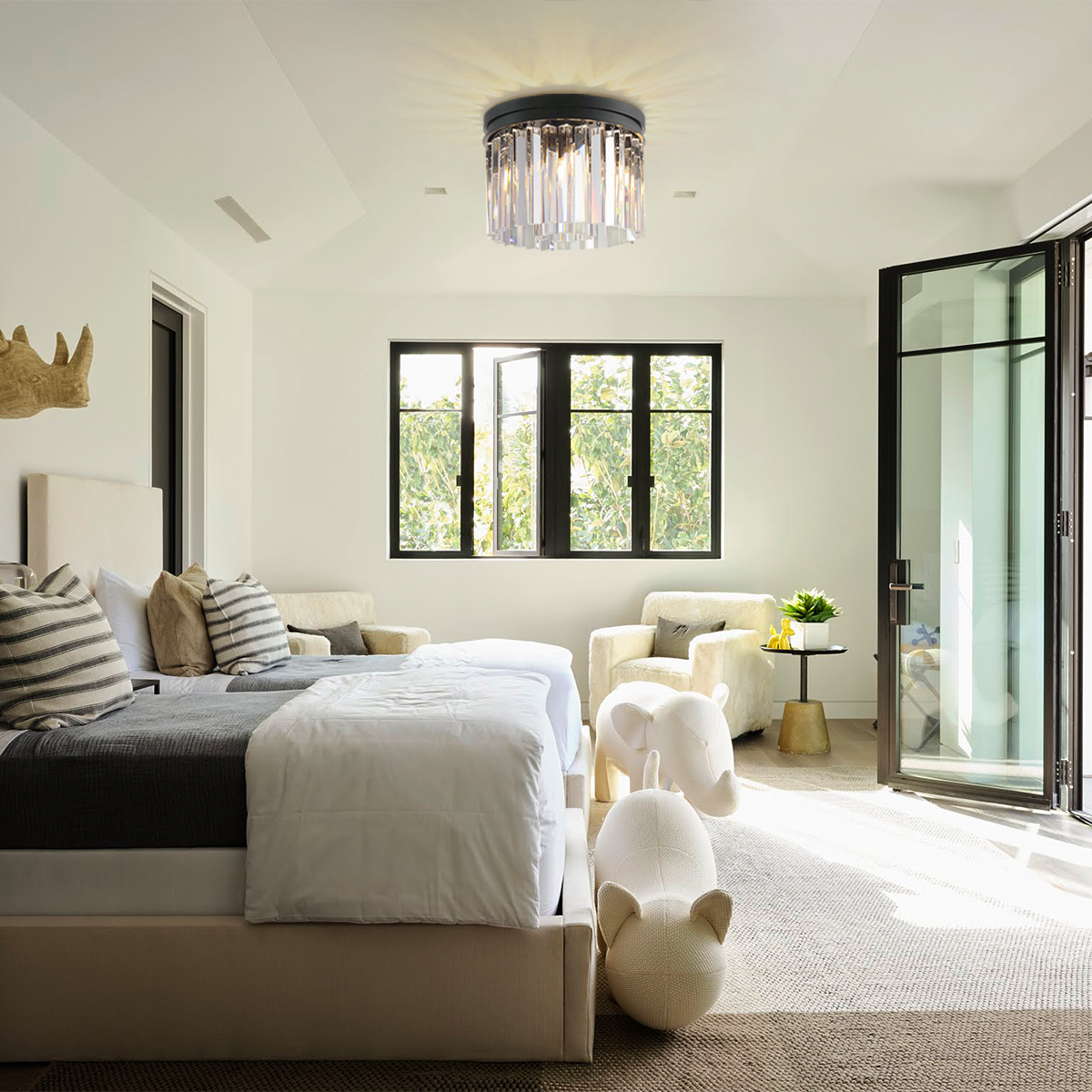 Apex Odeon Flushmount 1-Tier