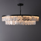 Rolantis Double Rock Crystal Chandelier