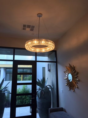 Shiny Linear Chandelier