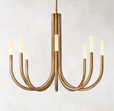 Roussea Modern Alabaster Chandelier 38''