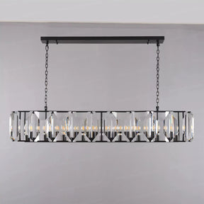 Harlow Crystal Rectangular Chandelier 42" 55" 62" 74"