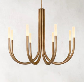 Roussea Modern Alabaster Chandelier 38''