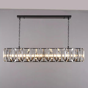 Harlow Crystal Rectangular Chandelier 42" 55" 62" 74"