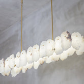 Glow Marble Lorry Length Chandelier