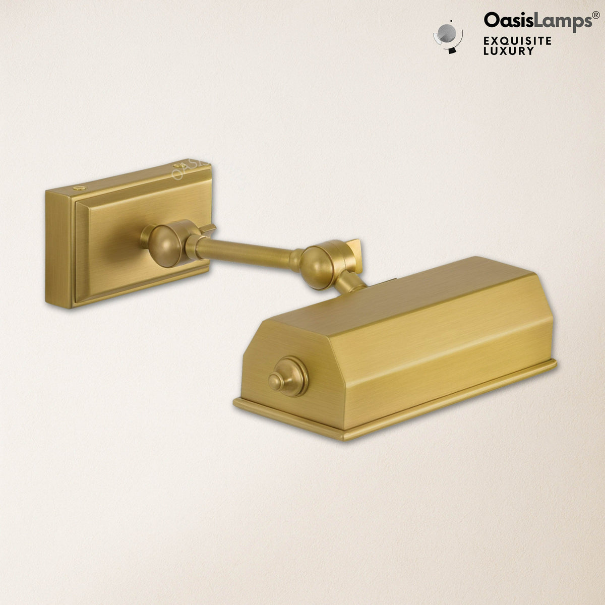 Galleria Glow Picture Light 8" 18"W#Color_Brass,size_8"W