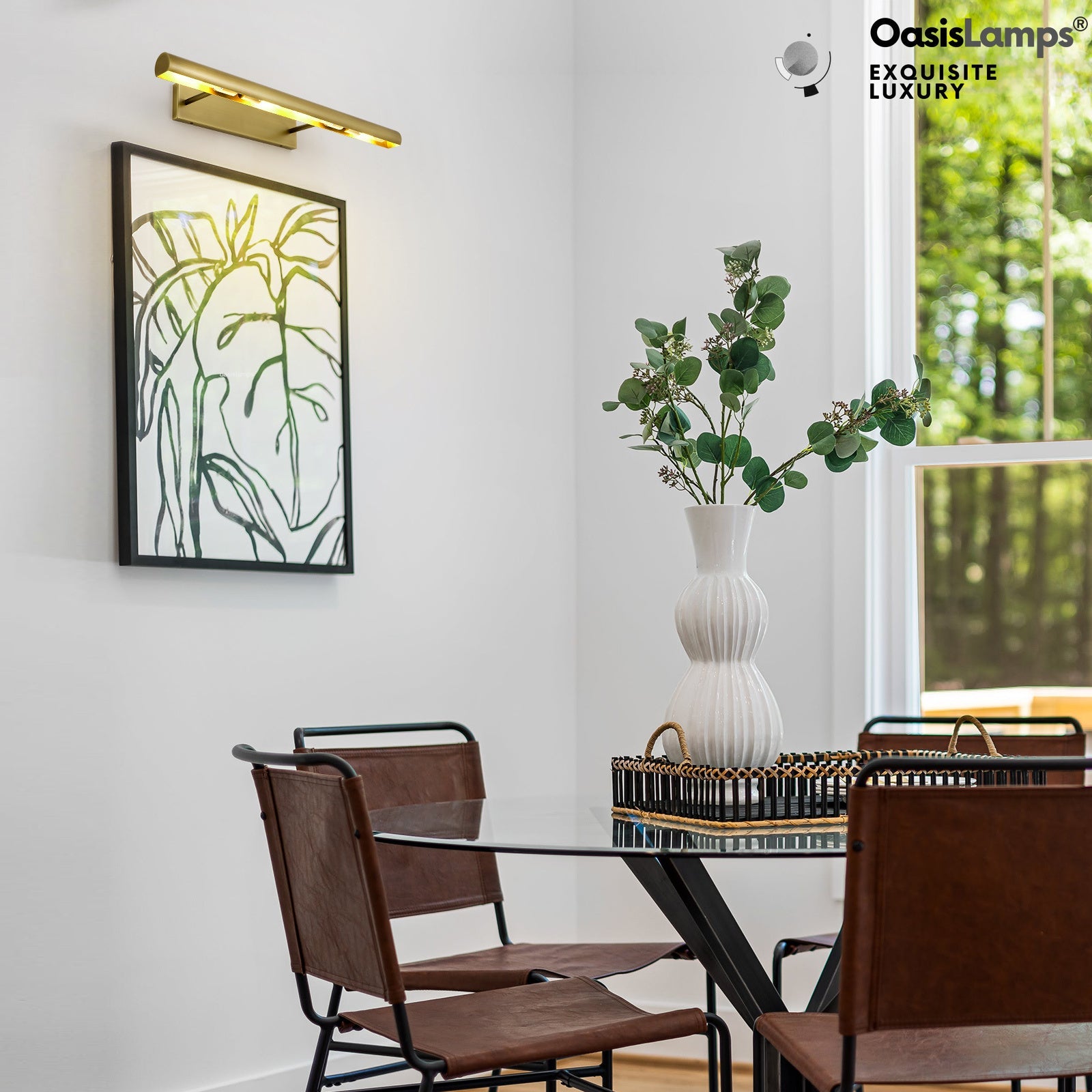 ArtGlow Picture Light Wall Sconce 18" 24" 30"W#Color_Brass,size_24"