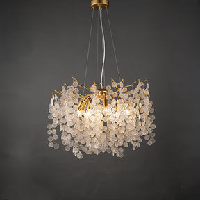 Gold Chandelier Light Fixture for Dinning Room 23.6" D