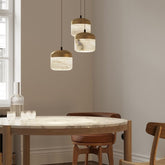 Eva Radiance - United Alabaster Pendant, Kitchen Pendant Light