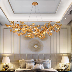 Flower Linear Branch Chandelier