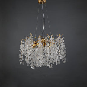 Gold Chandelier Light Fixture for Dinning Room 23.6" D