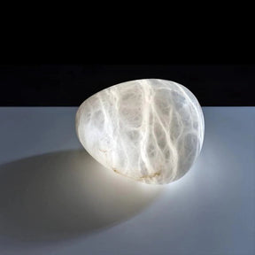 Eva Handcrafted Alabaster Pendant Light, Natural Stone Pendant