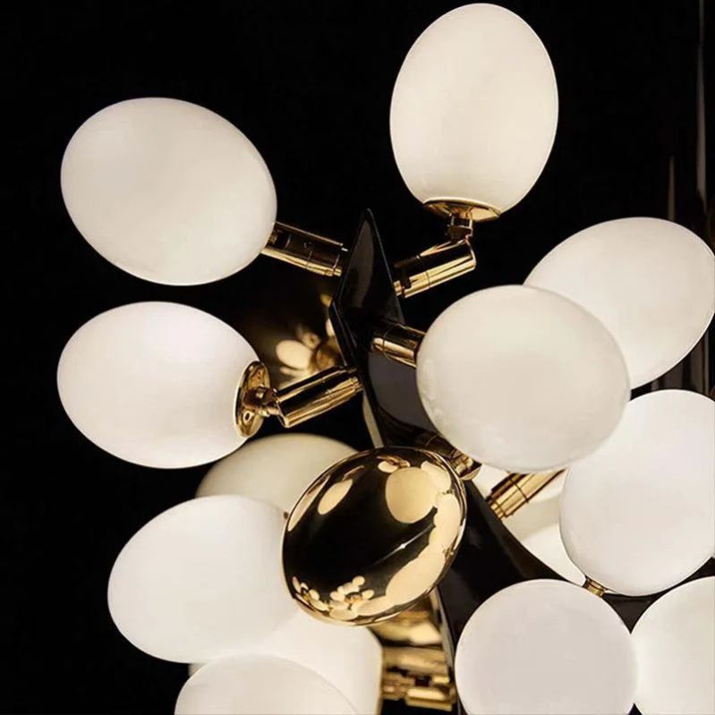 Harris Grape Hanging Branch Chandelier Over kitchen Island