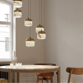 Eva Radiance - United Alabaster Pendant, Kitchen Pendant Light