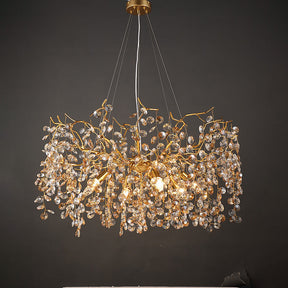 Crystal Chandelier Lighting Foyer Entryway Chandeliers 31.5" D