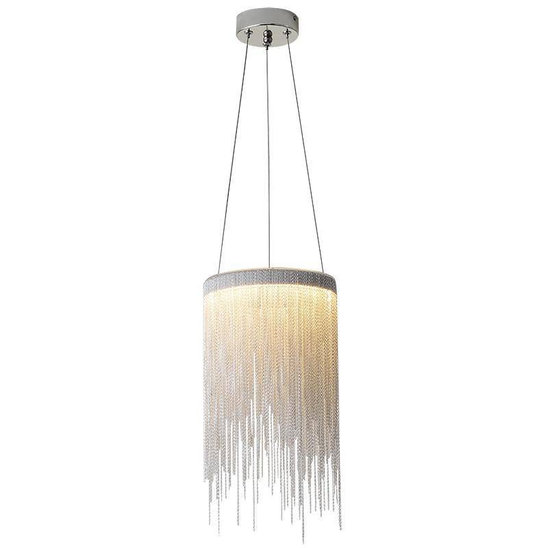 Teresa Cadena Chain Tassel Pendant Light Fixture
