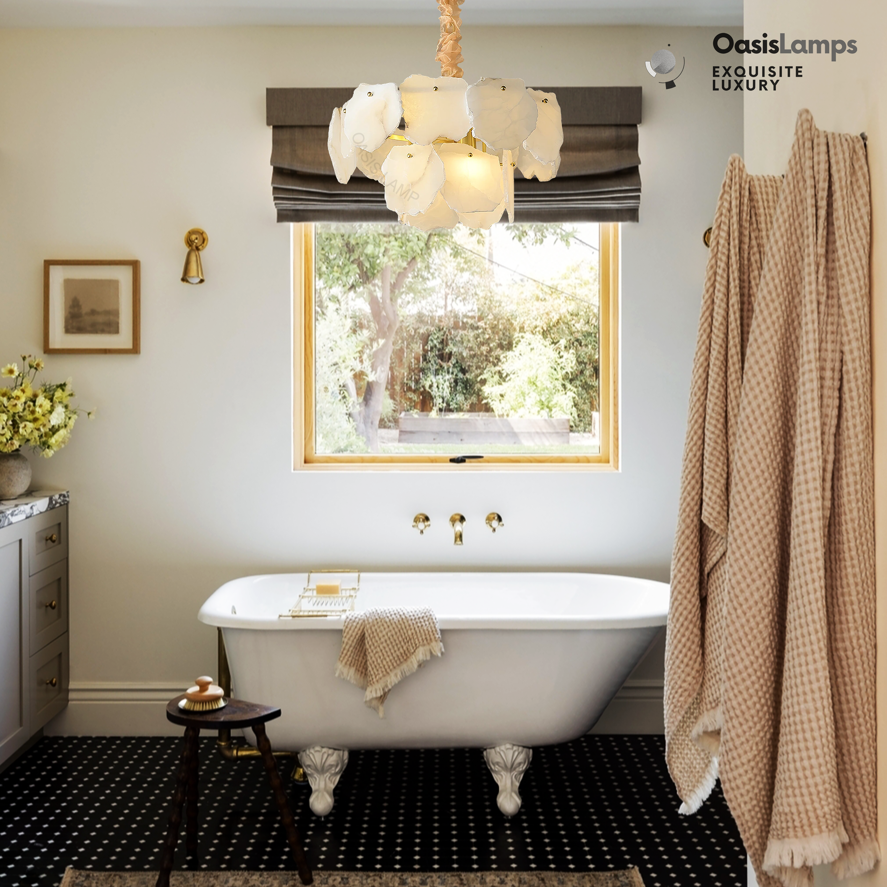 #Color_Brass,Size_DIA 45CM X H 58CM / ∅ 17.7″ X H 22.8″