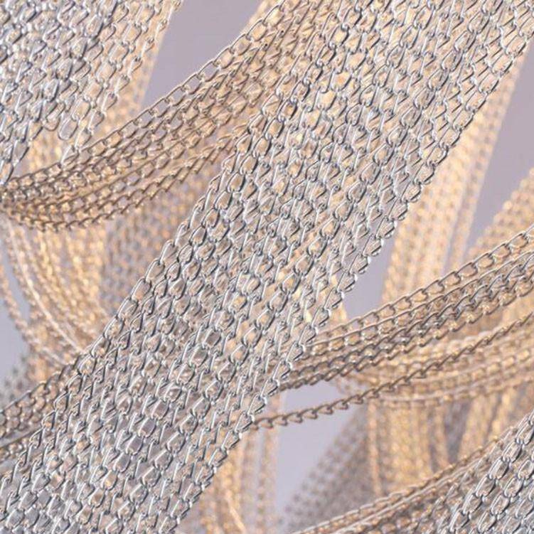 Teresa Cadena Chain Tassel Dining Room Chandelier