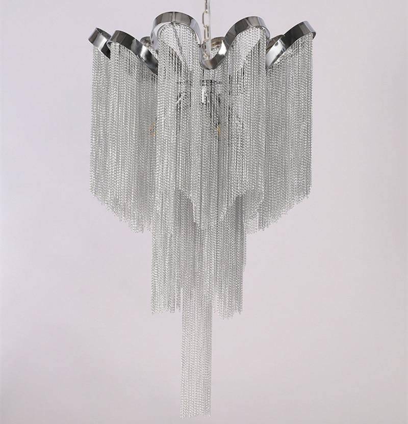 Teresa Cadena Chain Tassel Ceiling Light Fixture