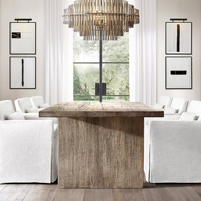 Emil Modern Round Chandelier D32"