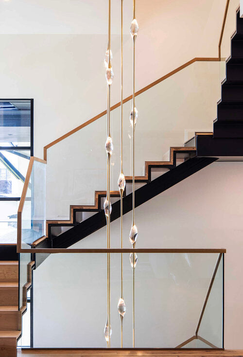 PEZEO CRYSTAL CHANDELIER 21''HPEZZEO CRYSTAL CHANDELIER 21''H