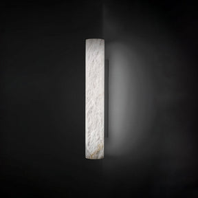 Ethereal Alabaster Linear Hallway Sconce Light For Living Room