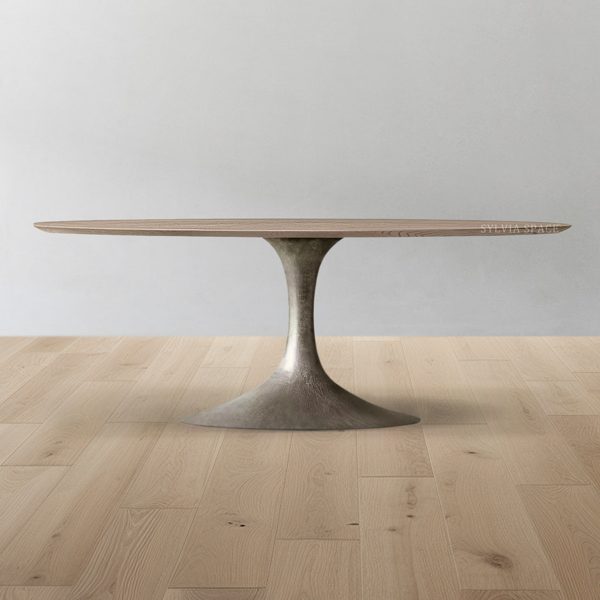 Aero Wood Oval Dining Table
