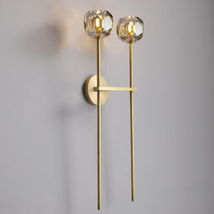 Belle Crystal Double Wall Sconce