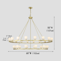 Aragon Tiered Chandelier