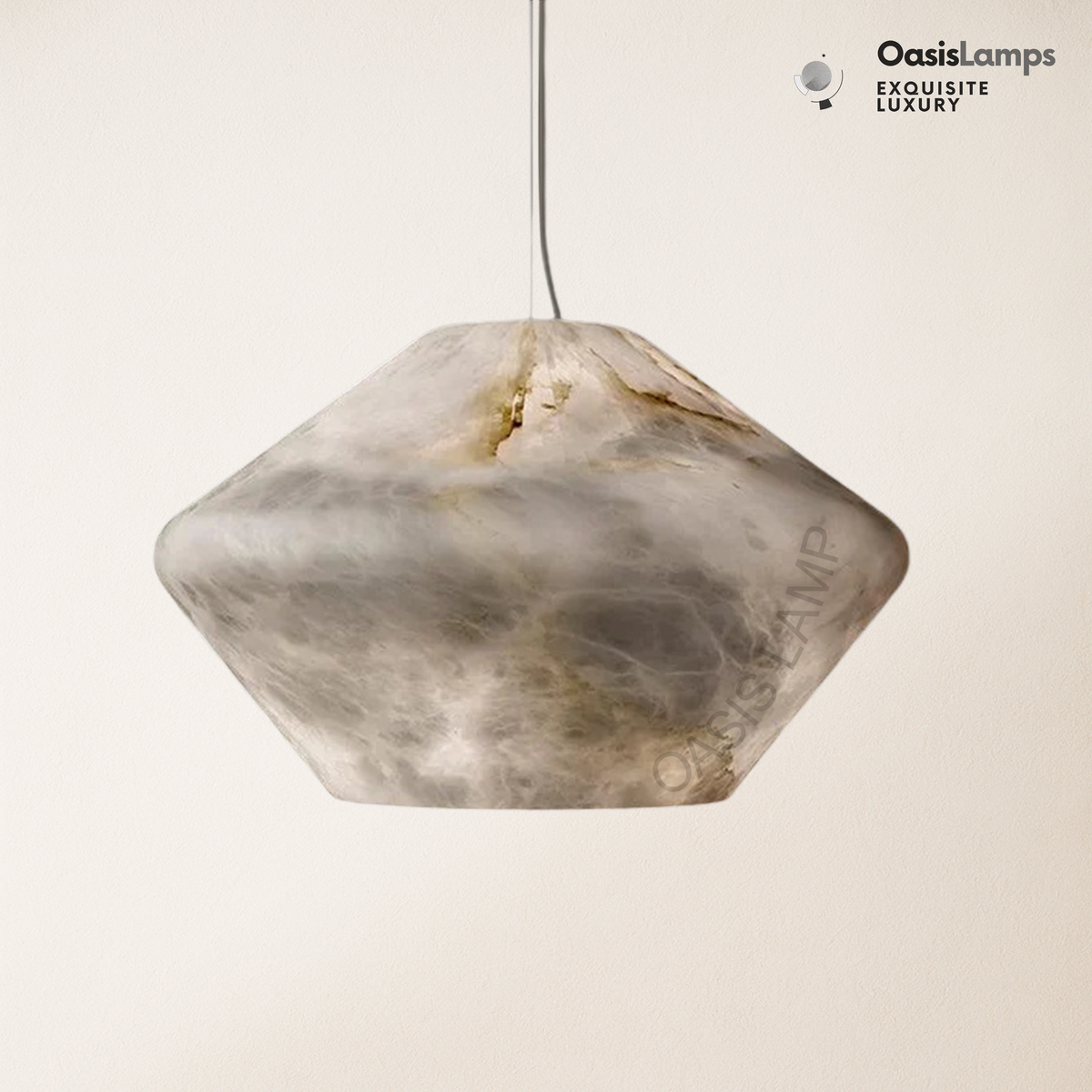 Dadaly Alabaster Popular Small Art Pendant Light