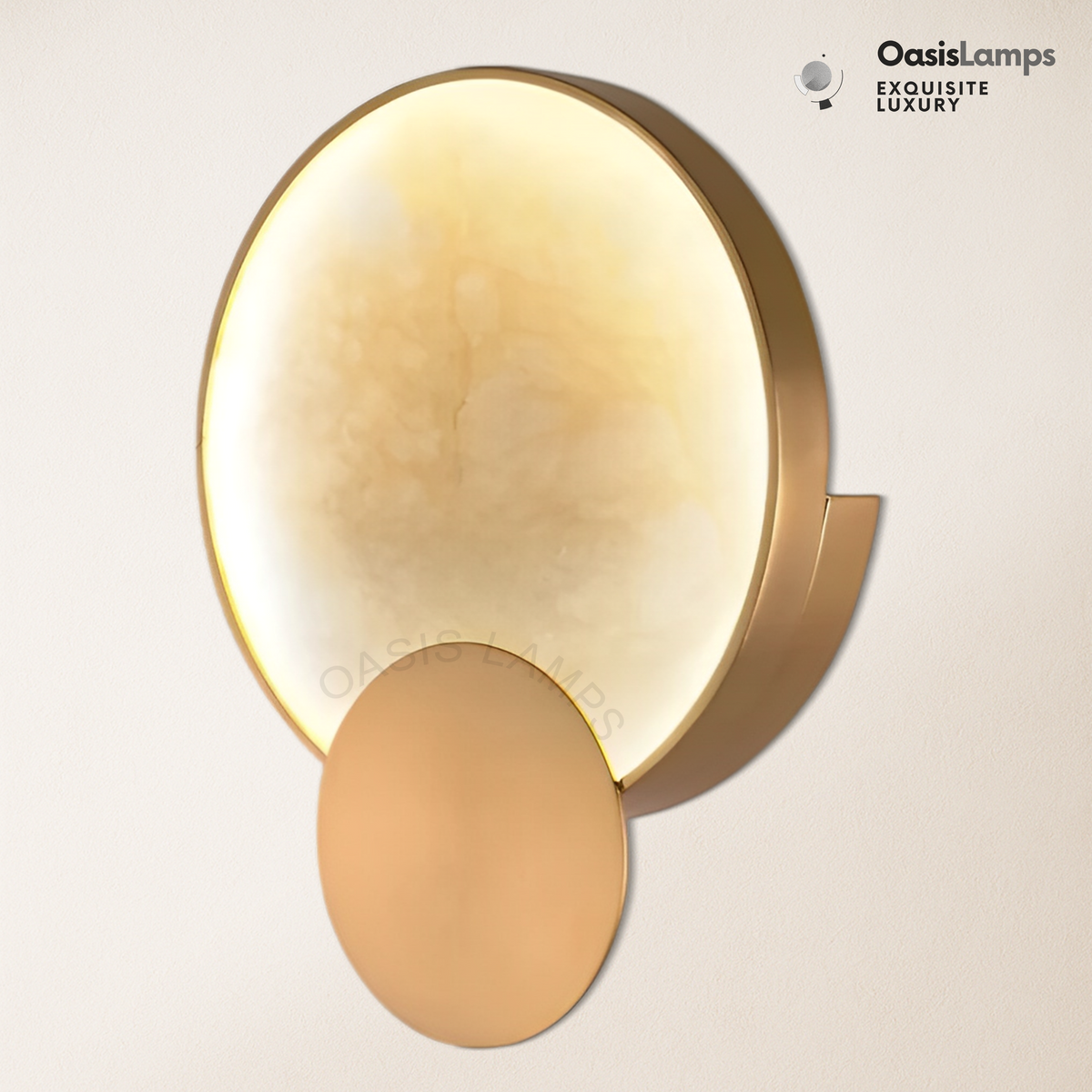 Mintreux Terre Sve Alabaster Wall Sconce