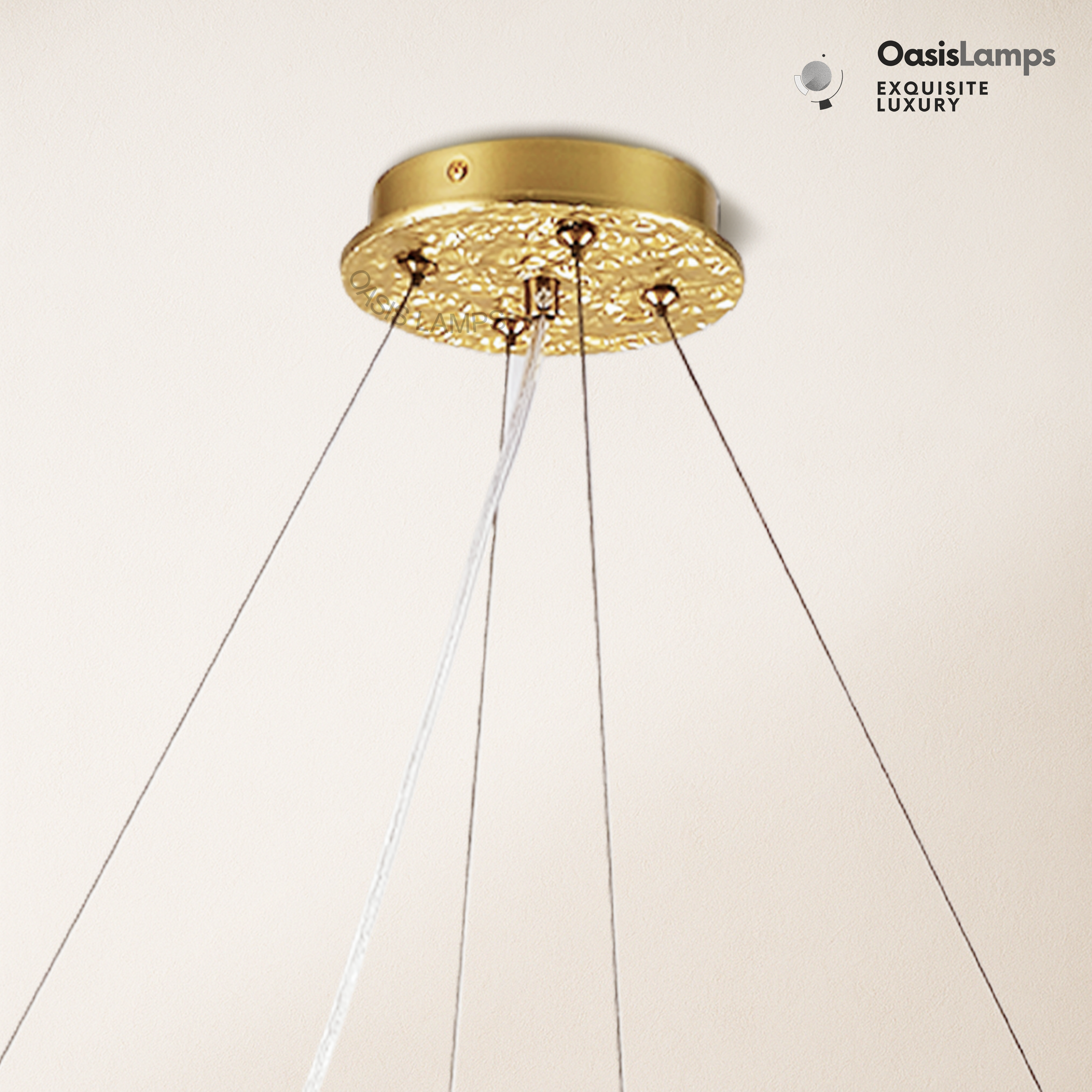 Lustre Branches Crystal Rectangular Chandelier 55"L#Color_Brass