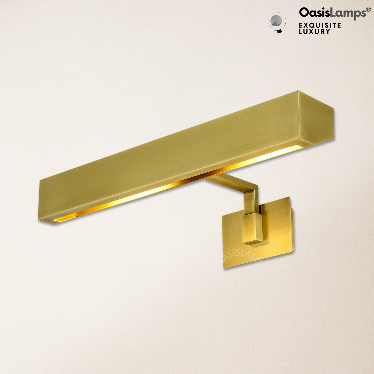 Brushed Radiance Picture Light 24"W#Color_Brass,size_24"