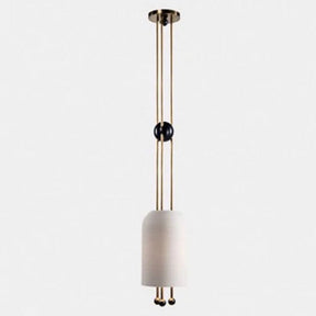 Single Modern White Pendant