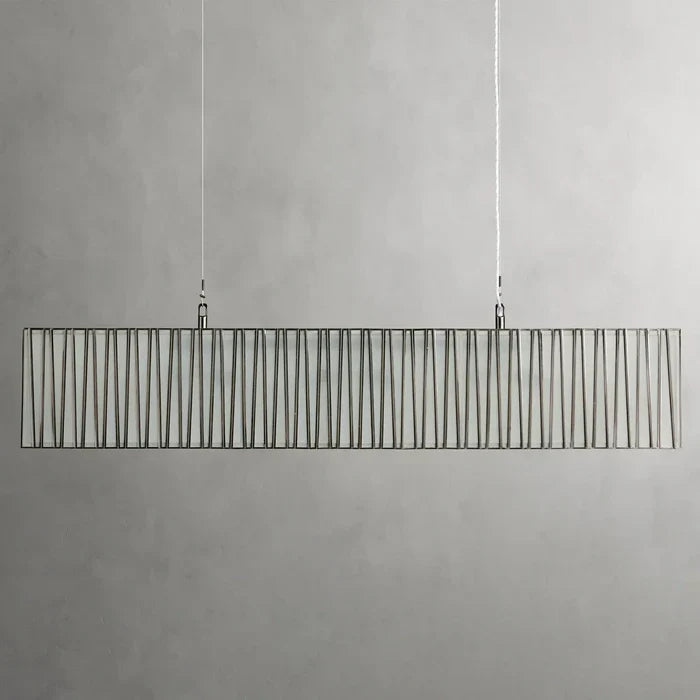 Junet Rectangular Chandelier 49" 60" 72"W