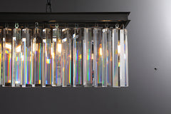 K9 Crystal Rectangular Chandelier For Living Room Dining Room