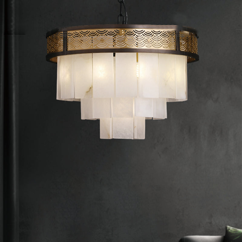 Rolantis Marble Lorry Multi-layer Classic Chandelier