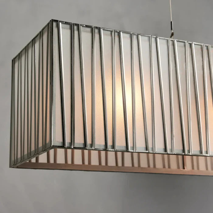 Junet Rectangular Chandelier 49" 60" 72"W
