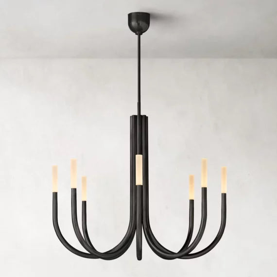 Roussea Modern Alabaster Chandelier 38''