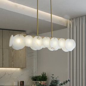 Glow Marble Linear Chandelier