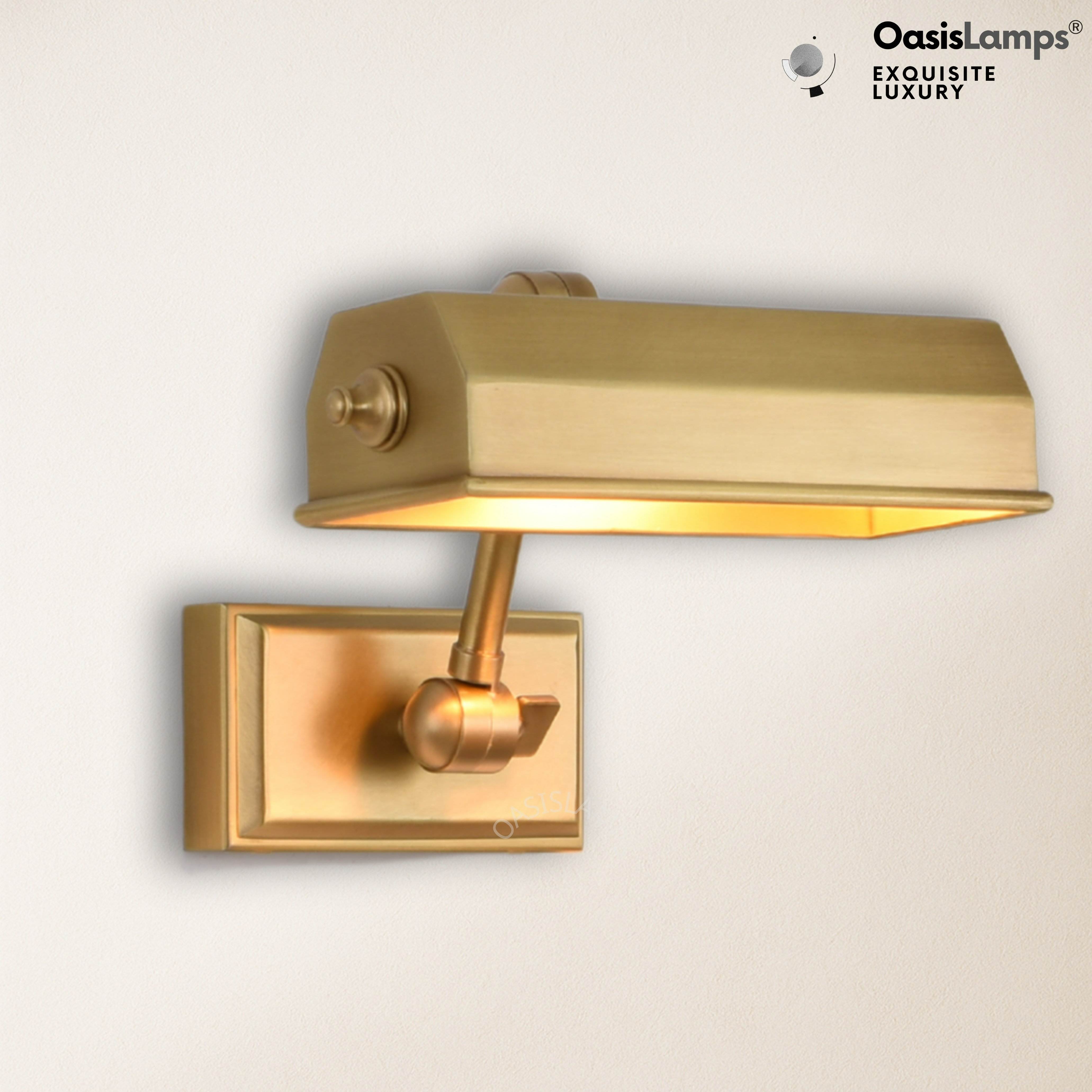 Galleria Glow Picture Light 8" 18"W#Color_Brass,size_8"W