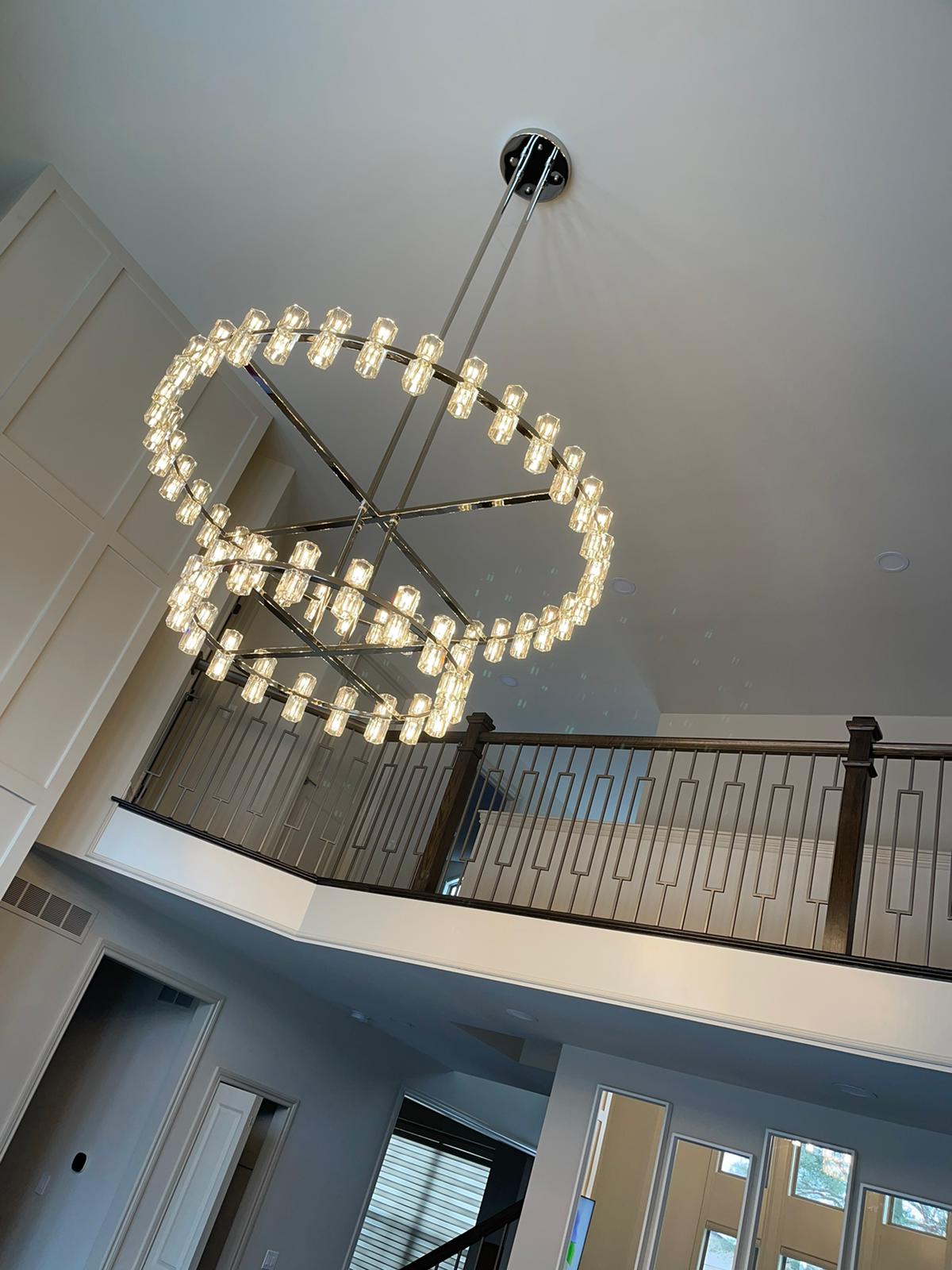 Arcachon Round Chandelier 36" 48" 60"