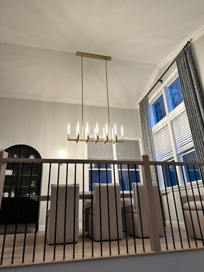 Clean Lines Round Chandelier 36'' 60'' 72''