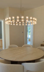 Arcachon Round Chandelier 36" 48" 60"