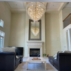 Mariganac Rectangular Chandelier For Living Room Dining Room