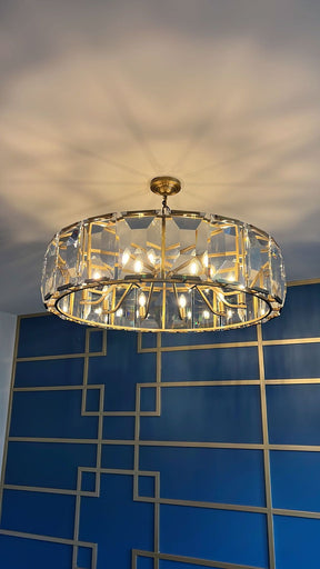 Harlow Crystal Rectangular Chandelier 42" 55" 62" 74"