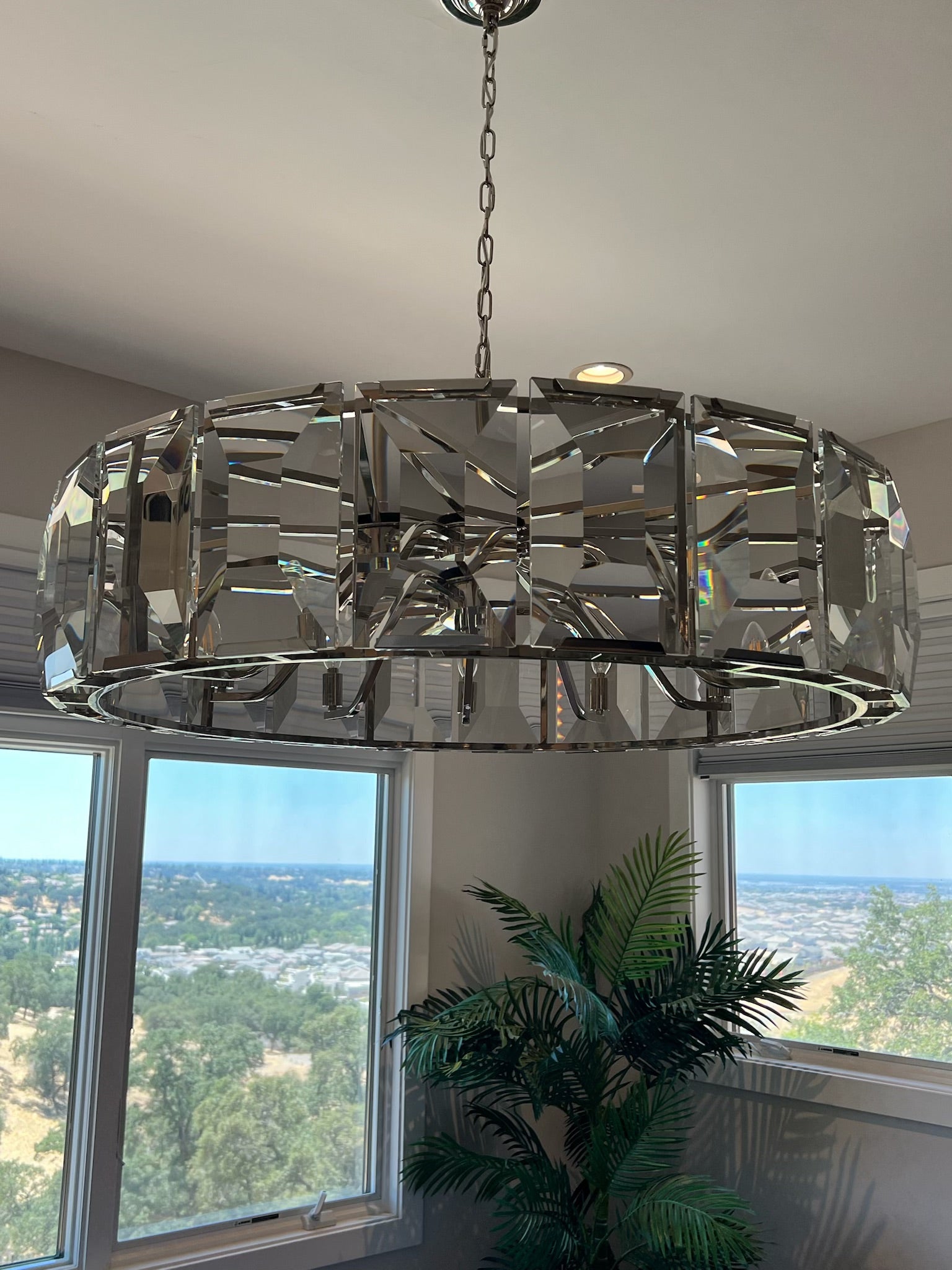 Harlow Crystal Rectangular Chandelier 42" 55" 62" 74"