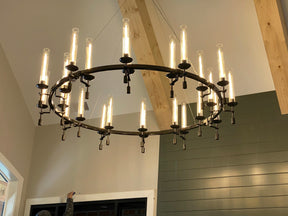 Clean Lines Linear Chandelier 55'' 67''